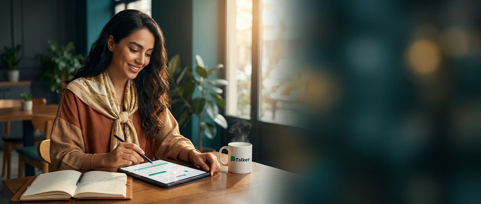 یادگیری زبان با Btalker